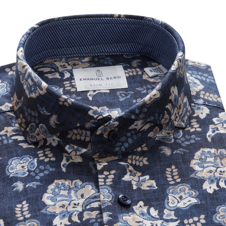 Stretch Jersey Knit Shirt