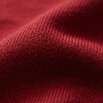 Long Sleeve Stretch Knit Shirt fabric detail (89% cotton, 11% elastane) — Emanuel Berg