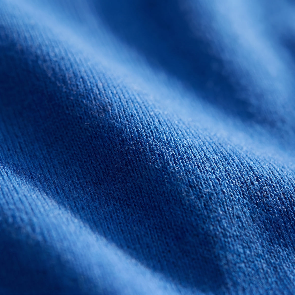 Long Sleeve Stretch Knit Shirt in Dark Blue — Emanuel Berg