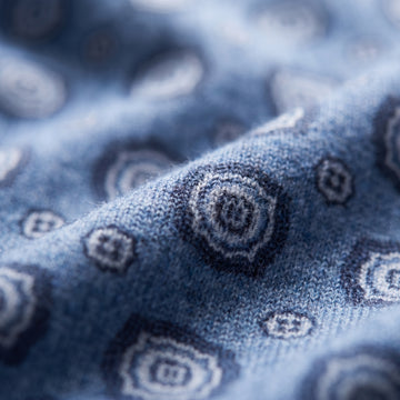 Modern 4Flex Stretch Knit Shirt fabric detail (89% cotton, 11% elastane) — Emanuel Berg