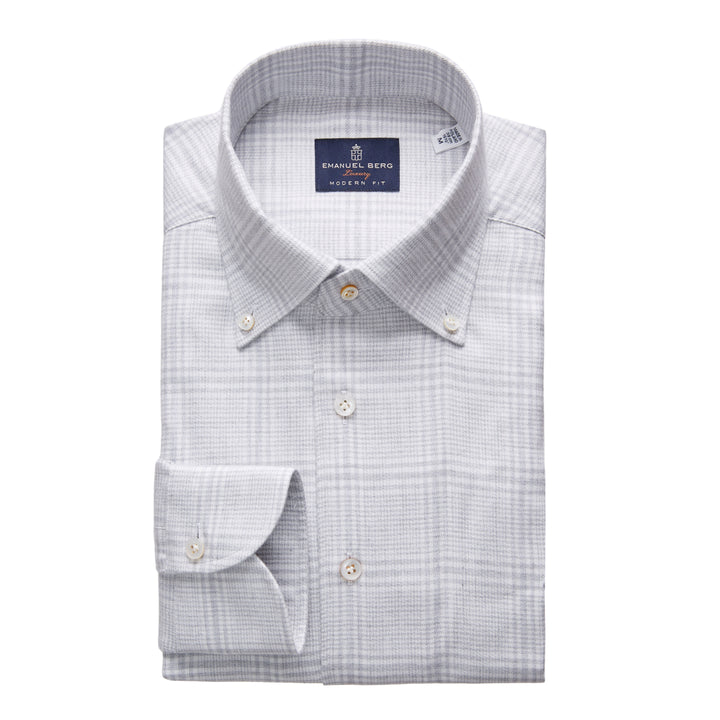 Checked Flannel Twill Shirt