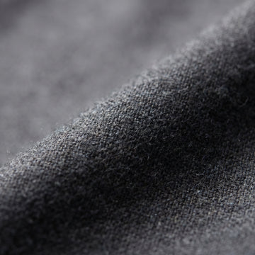 Wool Flannel D-Constructed Shirt Jacket fabric detail (100% wool) — Emanuel Berg