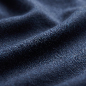 Wool Flannel D-Constructed Shirt Jacket fabric detail (100% wool) — Emanuel Berg
