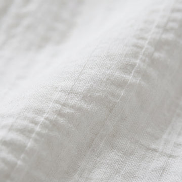 Seersucker Deconstructed Shirt Jacket fabric detail (60% cotton, 5% elastane) — Emanuel Berg