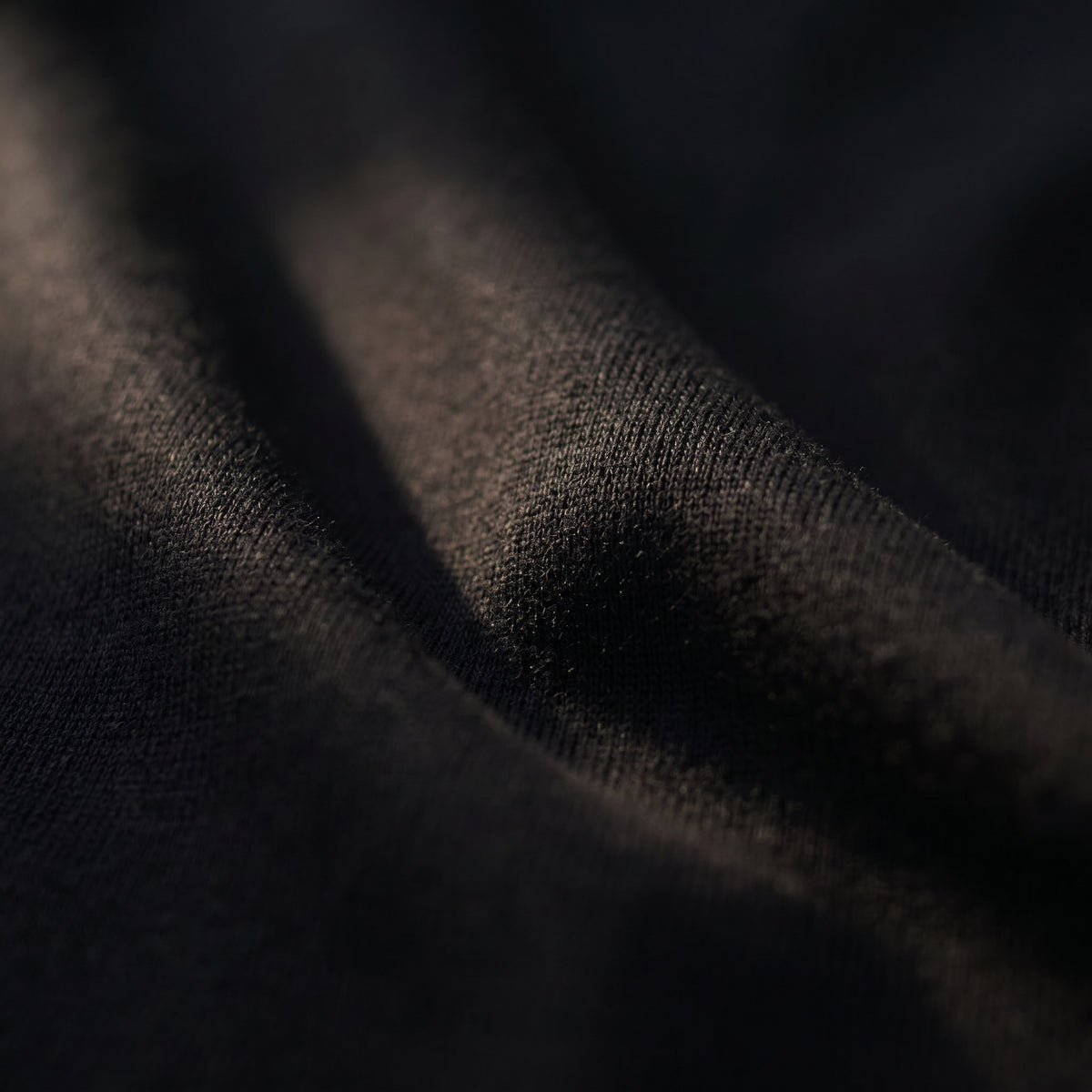 Jacquard Luxe Knit Polo in Black — Emanuel Berg