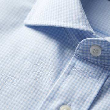 Yoga Twill Premium Stretch Shirt fabric detail — Emanuel Berg
