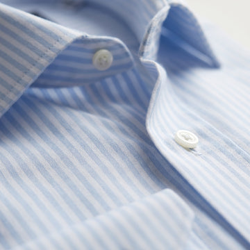 Yoga Twill Premium Stretch Shirt fabric detail (100% cotton) — Emanuel Berg