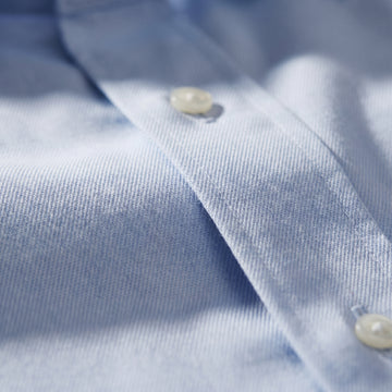 Yoga Twill Premium Stretch Shirt fabric detail — Emanuel Berg