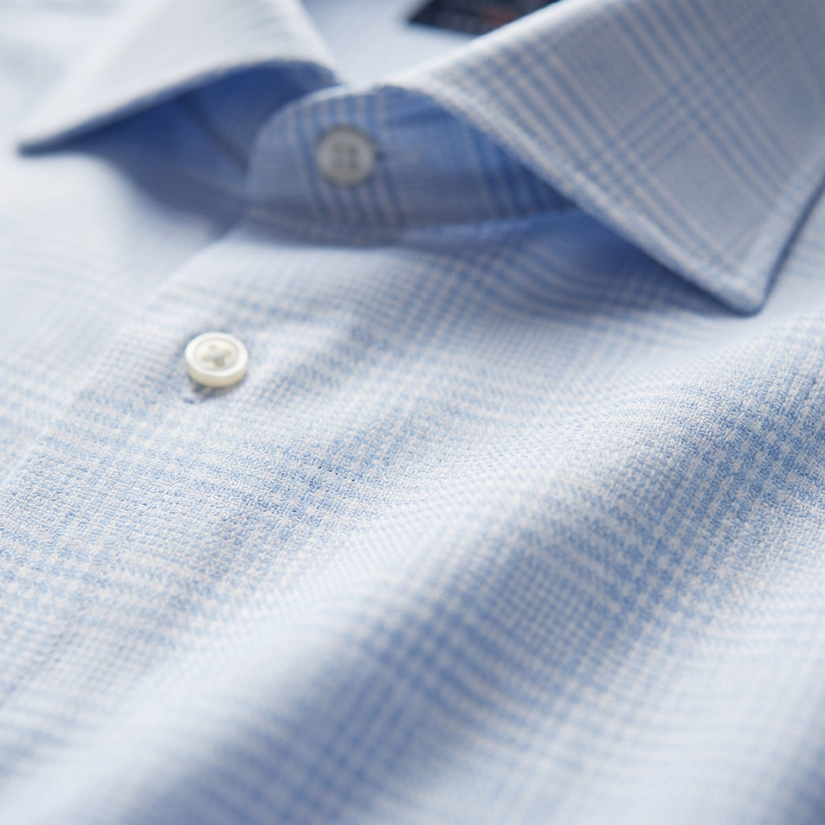 Yoga Twill Premium Stretch Shirt in Light Pastel Blue — Emanuel Berg