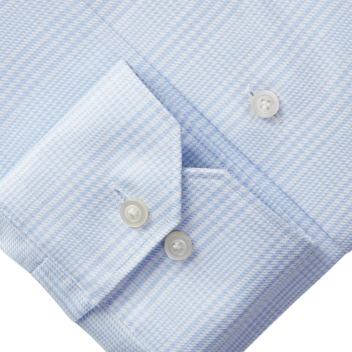 Yoga Twill Premium Stretch Shirt in Light Pastel Blue — Emanuel Berg