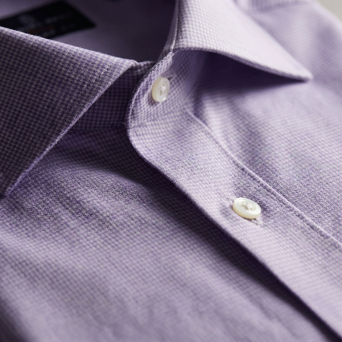 Yoga Twill Premium Stretch Shirt in Light Pastel Purple — Emanuel Berg