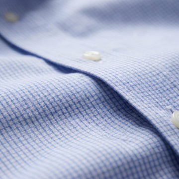 Yoga Twill Premium Stretch Shirt fabric detail (100% cotton) — Emanuel Berg