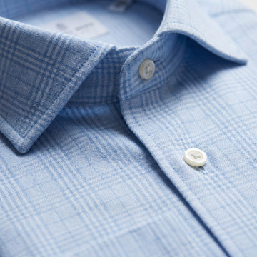 Modern 4 Flex Stretch Knit Shirt fabric detail — Emanuel Berg