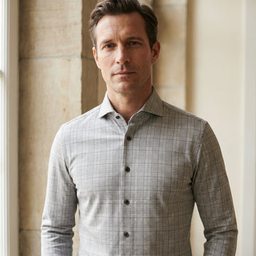 Modern 4Flex Stretch Knit Shirt, worn — Emanuel Berg