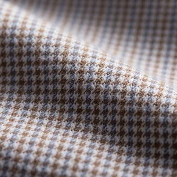 Modern 4Flex Stretch Knit Shirt fabric detail (89% cotton, 11% elastane) — Emanuel Berg