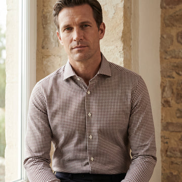 Yoga Twill Premium Stretch Shirt, worn — Emanuel Berg