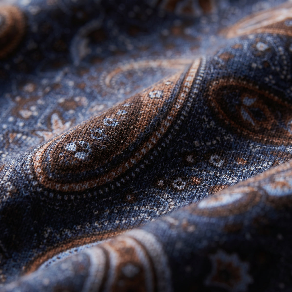 Premium Jersey Knit Shirt in Dark Blue — Emanuel Berg