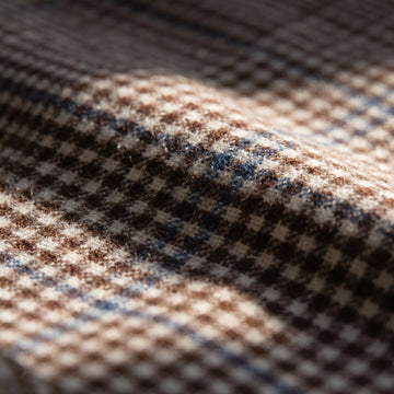 Premium Jersey Knit Shirt fabric detail (94% cotton, 6% elastane) — Emanuel Berg