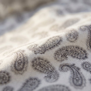 Dobby Printed Dress Shirt fabric detail — Emanuel Berg