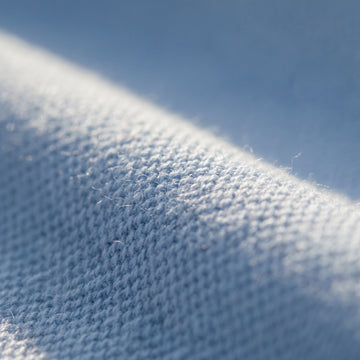 Jacquard Luxe Knit Polo fabric detail (100% cotton) — Emanuel Berg