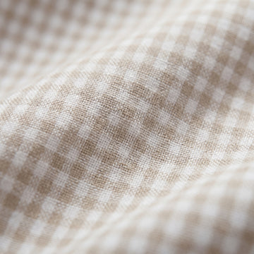 Washed Natural Stretch Yoga Poplin Shirt fabric detail (100% cotton) — Emanuel Berg