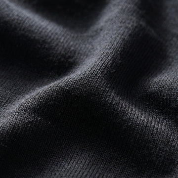 Short Sleeve Raglan Crew Neck fabric detail — Emanuel Berg