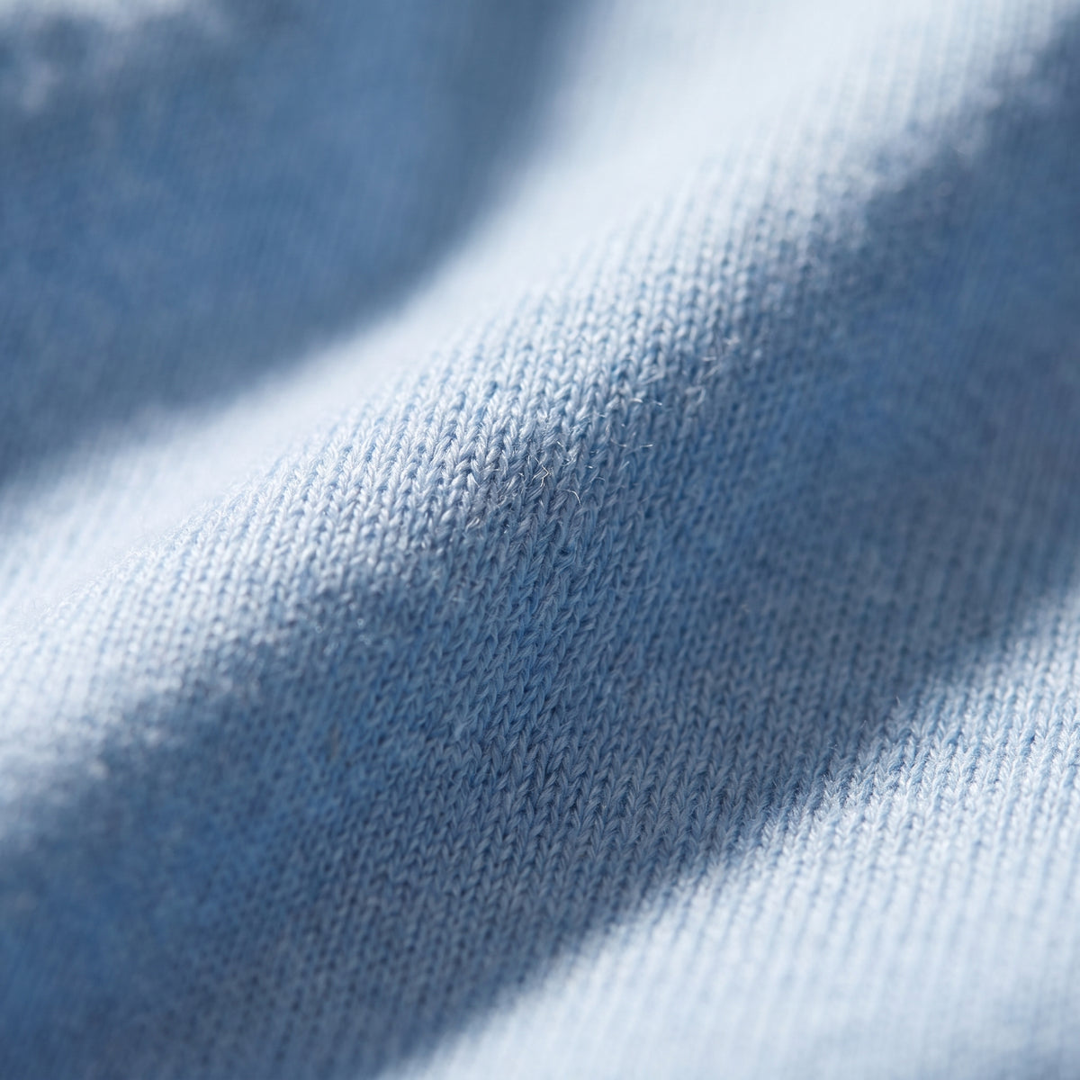 Short Sleeve Raglan Crew Neck in Bright Blue — Emanuel Berg