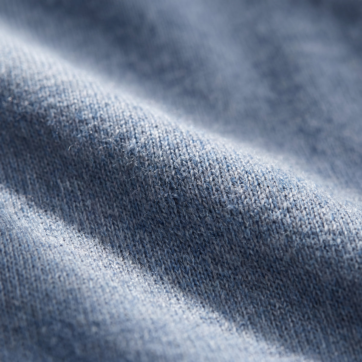 Raglan Linen Short Sleeve Crew Neck in Medium Blue — Emanuel Berg