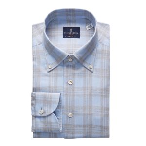 Emanuel Berg Bellagio, Plaid Flannel Shirt