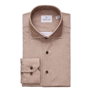 Emanuel Berg Byron, Brown 4Flex Shirt