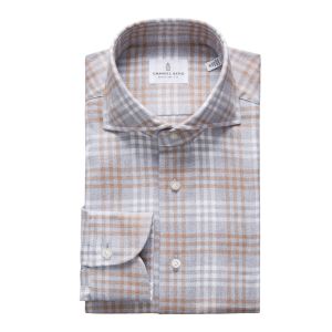 Emanuel Berg Megeve, Plaid Flannel Shirt