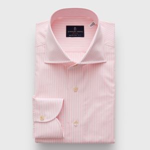 Emanuel Berg Cannes, Pink Striped Shirt
