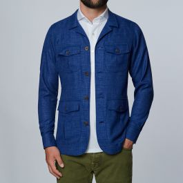 Ryan, Blue Overshirt