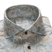 Emanuel Berg Byron, Paisley Pattern 4Flex Shirt