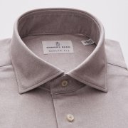 Emanuel Berg Byron, Grey Beige 4Flex Shirt