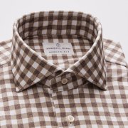 Emanuel Berg Byron, Gingham Check 4Flex Shirt