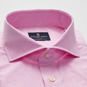 Emanuel Berg Harvard, Pink Poplin Shirt