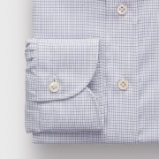 Emanuel Berg Harvard, Checked Wrinkle Resistant Twill Shirt