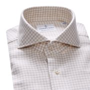 Emanuel Berg Harvard, Gingham Flannel Shirt