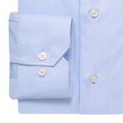 Mr Crown, Light Blue Shirt, Button Cuffs