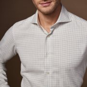 Emanuel Berg Megeve, Gingham Flannel Shirt