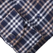 Emanuel Berg Megeve, Plaid Flannel Shirt