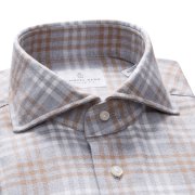Emanuel Berg Megeve, Plaid Flannel Shirt