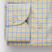 Emanuel Berg Rialto, Yellow and Blue Plaid Shirt