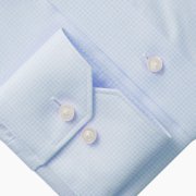 Emanuel Berg Rialto, Light Blue Gingham Check Shirt