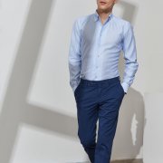 Emanuel Berg Trento, Light Blue Giro Inglese Shirt