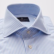 Emanuel Berg Cannes, Light Blue Striped Shirt