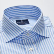 Emanuel Berg Cannes, Blue Striped Shirt