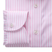 Emanuel Berg Cannes, koszula w różowe paski