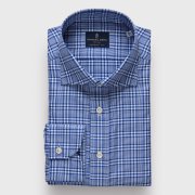 Emanuel Berg Cannes, Prince of Wales Check Shirt